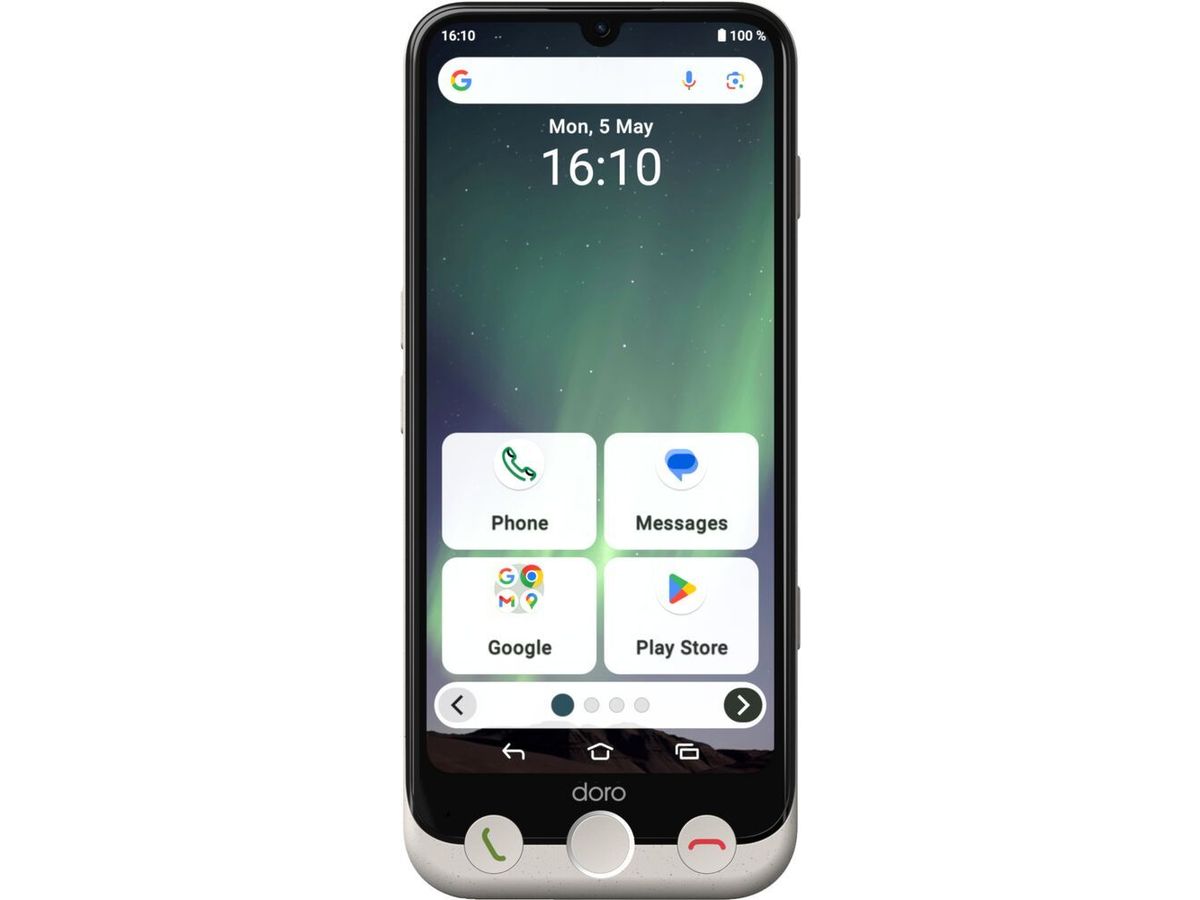 Doro Aurora A30 Senioren-Smartphone mit Handytasche | Horend Goed Audiciens