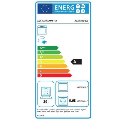 Free Standing Module 60 Dual Fuel Cream  AGA