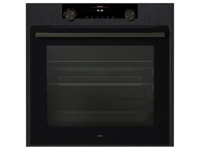 OX66121C Multifunctionele oven Black Steel met kleurendisplay 60cm