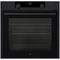 OX66121C Multifunctionele oven Black Steel met kleurendisplay 60cm 