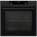 OX66121C Multifunctionele oven Black Steel met kleurendisplay 60cm 