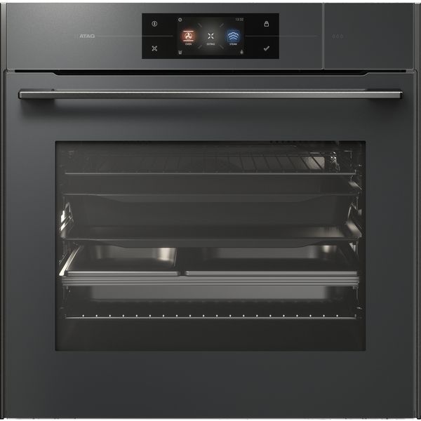 Combi-stoomoven Pearl Grey met Connect Life CS6585M1C 