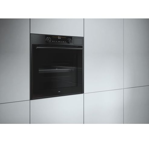 Combi-stoomoven Black Steel met groot kleurendisplay CS66121D  Atag