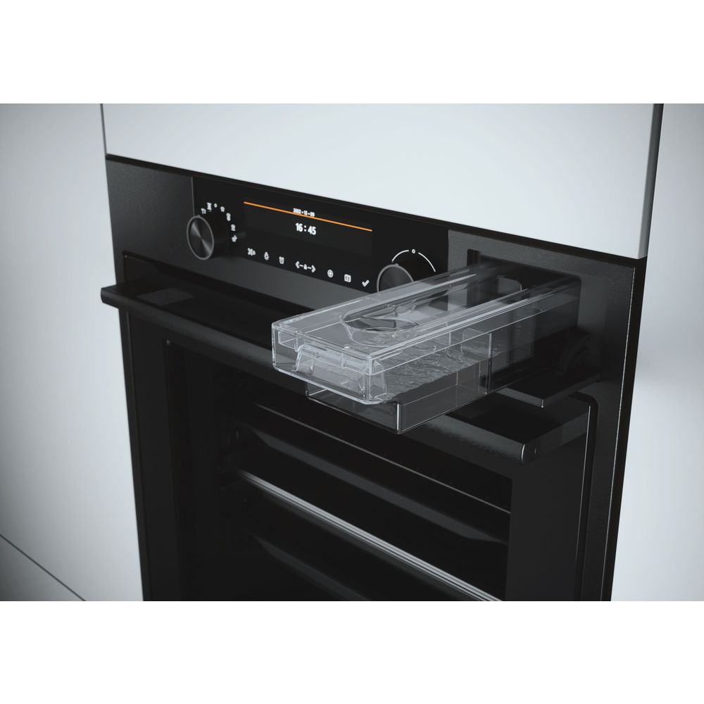 Atag Stoomoven Combi-stoomoven Black Steel met groot kleurendisplay CS66121D