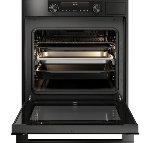 Combi-stoomoven Black Steel met groot kleurendisplay CS66121D  Atag