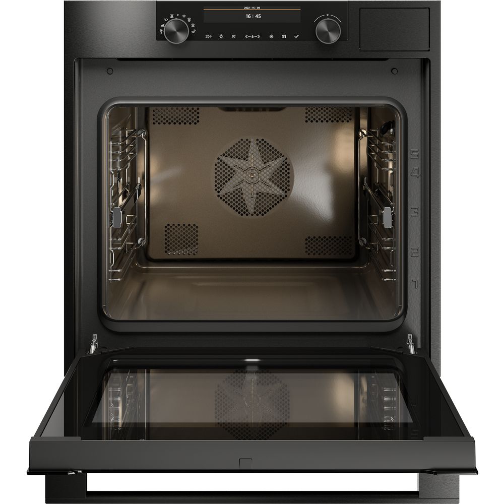 Atag Stoomoven Combi-stoomoven Black Steel met groot kleurendisplay CS66121D