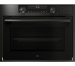 3-in-1 oven Black Steel met groot kleurendisplay CSX46121D Atag