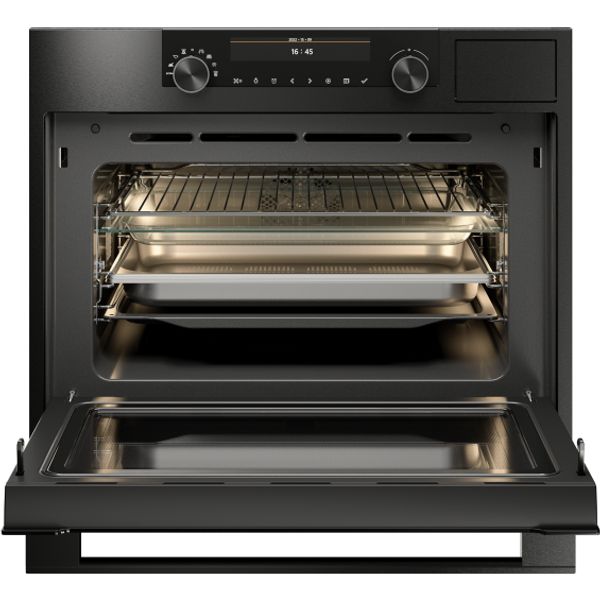 3-in-1 oven Black Steel met groot kleurendisplay CSX46121D 