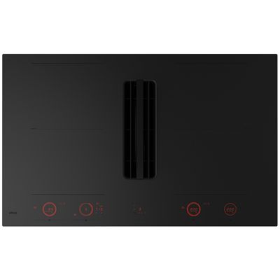 Table de cuisson à induction Elevate™ avec extraction intégrée, encastré noir mat (83 cm) HIDD28472SVI Atag