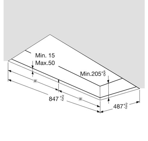 CU9054MG Plafondunit (90 cm)  Atag