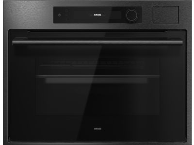 CS8412D Oven met stoom Black Steel (45 cm)
