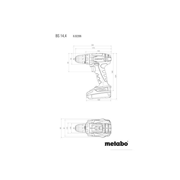 Metabo BS 14.4 Set + Workshop