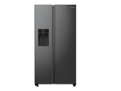 RS5P535NTFE Vrijstaande Side-by-side koelkast, Zwart, 566 l