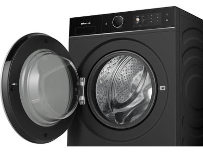 WD5I1245BBRH/BL Vrijstaande was-droogmachine, 12 kg