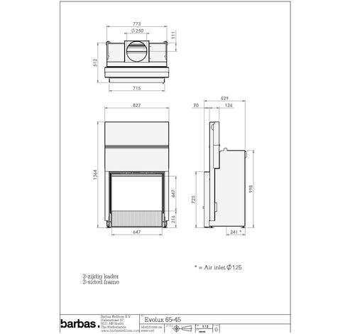 Evolux 65/45  Barbas