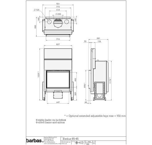 Evolux 65/45  Barbas