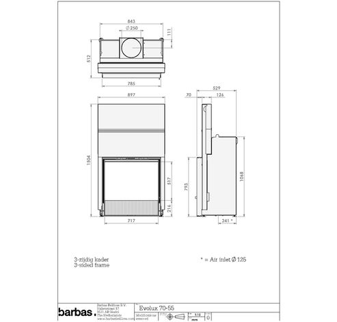 Evolux 70/55  Barbas