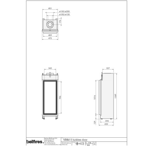 Vertical Bell Medium  Barbas