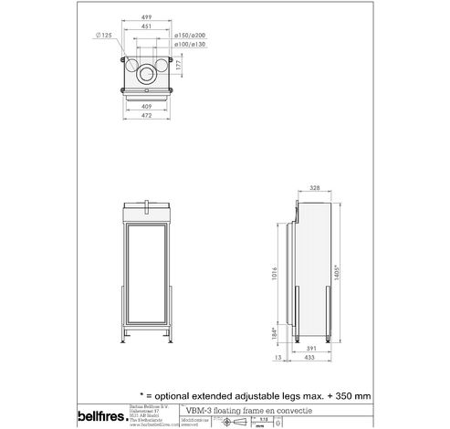 Vertical Bell Medium  Barbas