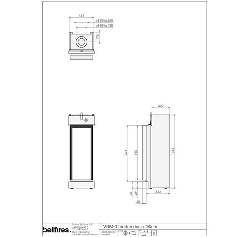 Vertical Bell Medium  Barbas