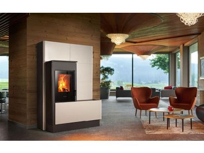 E228 H TERRA COTTA rear flue outlet