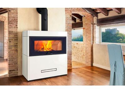 LUGANO wood MC 85/55 BL Rosso Lava