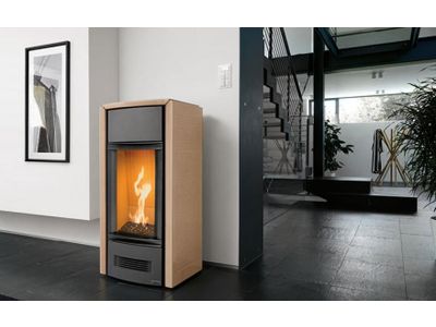G963 D - Natural gas Metano convezione naturale Rosso Lava