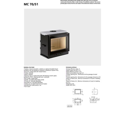 MC 70/51 SL  Piazzetta