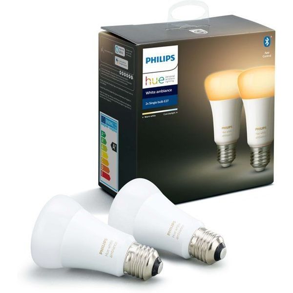 Philips Lighting Hue White ambiance 2 stuks E27