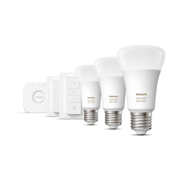 Philips Lighting Hue White and color ambiance Starterset E27