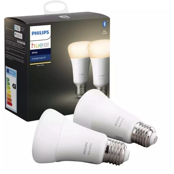 Philips Lighting Hue White Wit 2 stuks E27