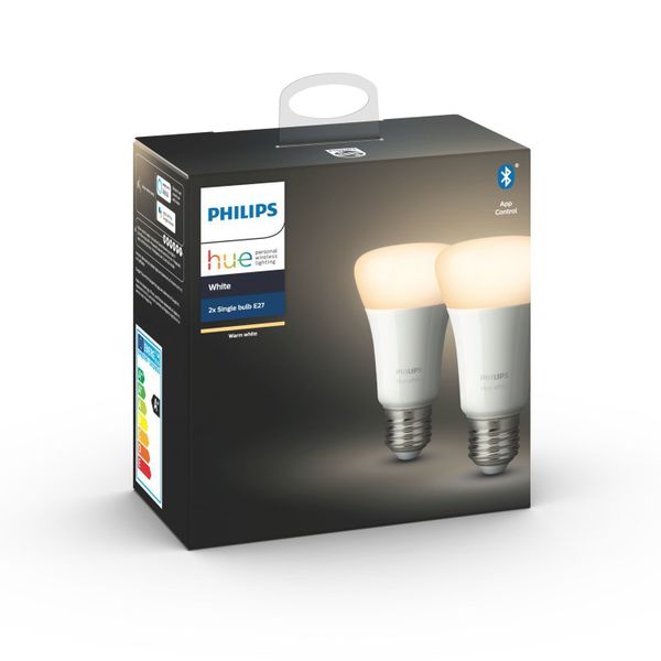 Philips Lighting Hue White Wit 2 stuks E27