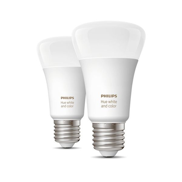 Philips Lighting Hue White and color ambiance E27 2x 