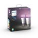 Philips Lighting Hue White and color ambiance E27 2x 