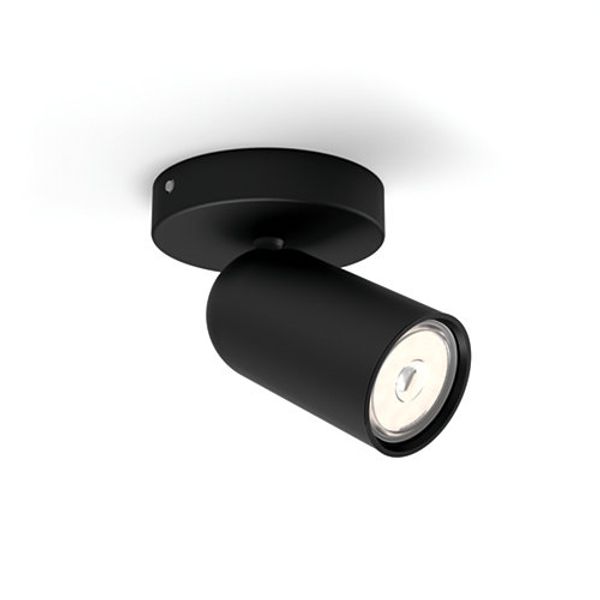 Philips Lighting PONGEE single spot black 1xNW 230V