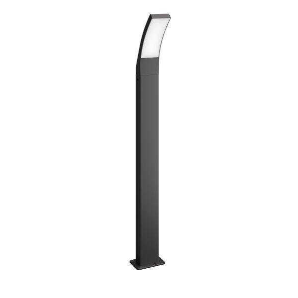 Philips Lighting Splay Post Anthracite 12W 27K HV