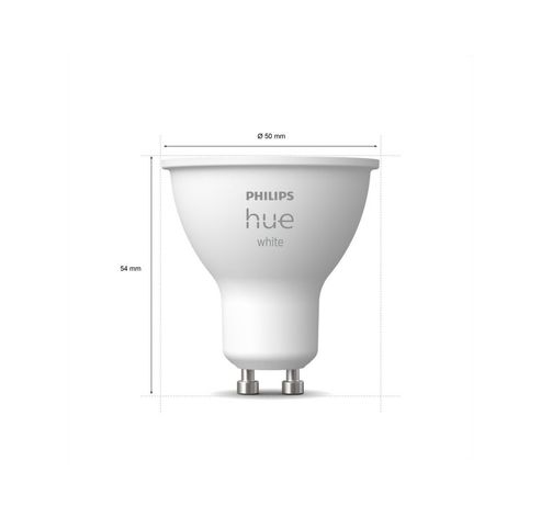 Hue White GU10 Spot blanc chaud doux  Philips Lighting