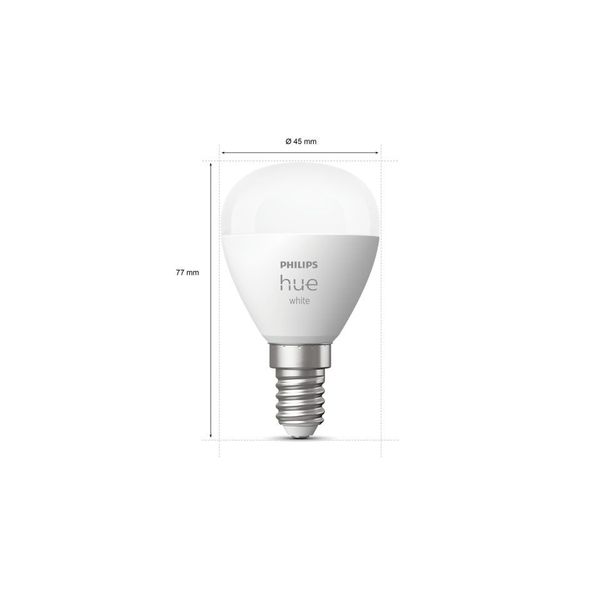 Philips Lighting Hue White Kogellamp - E14 slimme lamp