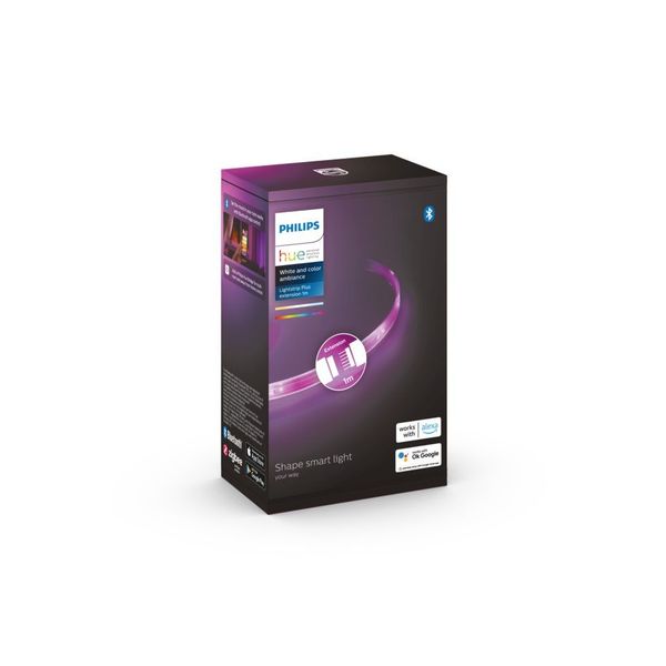 Philips Lighting Hue White and Color Ambiance Lightstrip Plus verlengstrip V4, 1 meter