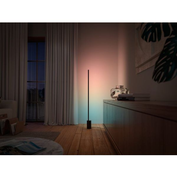 Philips Lighting Signe Hue White and Color Ambiance gradient vloerlamp Black