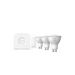 Philips Lighting Hue Starterkit 3x GU10 slimme spots + dimmer switch