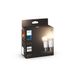 Philips Lighting Hue A60 slimme lamp Fittting E27 800K zacht warmwit (2-pack)