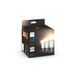 Philips Lighting Hue A60 slimme lamp Fitting E27 800K zacht warmwit (3-pack)