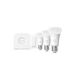 Philips Lighting Hue Starterkit 3x E27 slimme lampen (1100) + dimmer switch