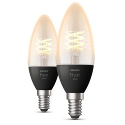 Philips Lighting Hue White filament Kaarslamp - E14 slimme lamp - (2-pack)