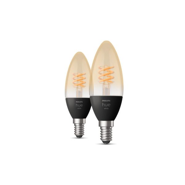 Philips Lighting Hue Filament Lamp White E14 2pcs