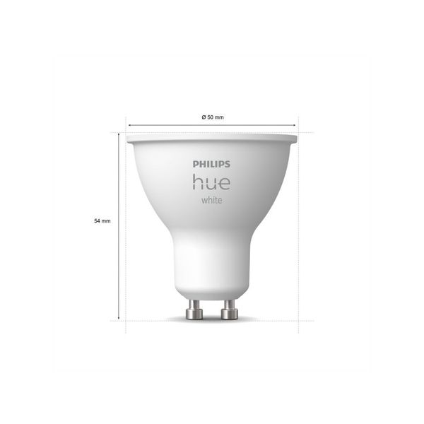 Philips Lighting Hue GU10 slimme Spot Zacht warmwit 2-pack