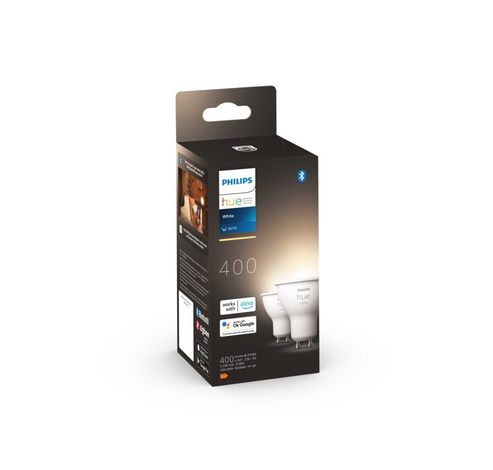 Hue GU10 slimme Spot Zacht warmwit 2-pack  Philips Lighting