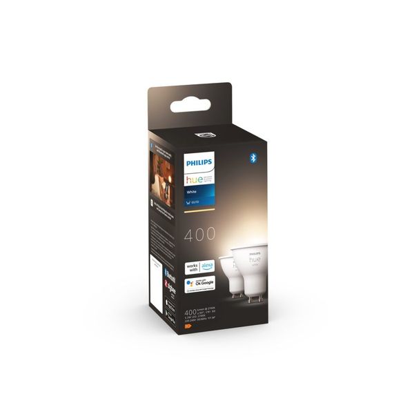 Philips Lighting Hue GU10 slimme Spot Zacht warmwit 2-pack