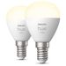 Philips Lighting Hue White Kogellamp - E14 slimme lamp - (2-pack)